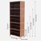 10 Tiers Bamboo Shoe Rack Cabinet, Book Shelf Organizer, Wood Shelf Stand